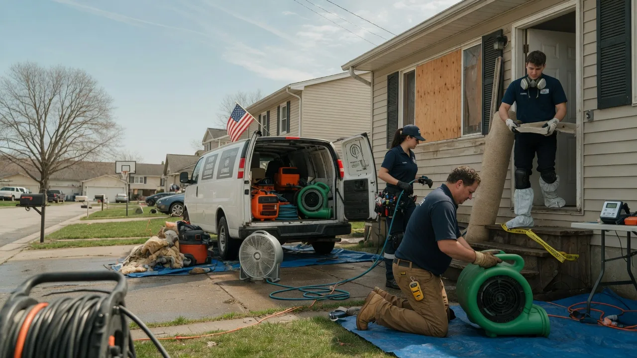Water Damage Restoration in Gaston, IN near me